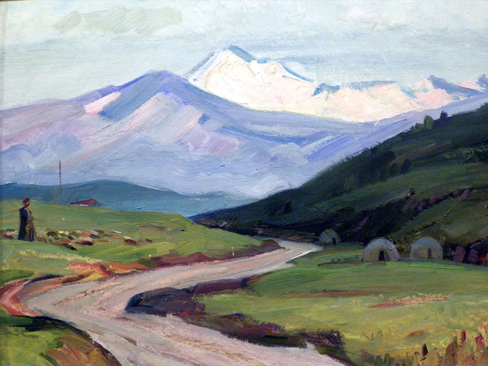 The road to Gashgaydag