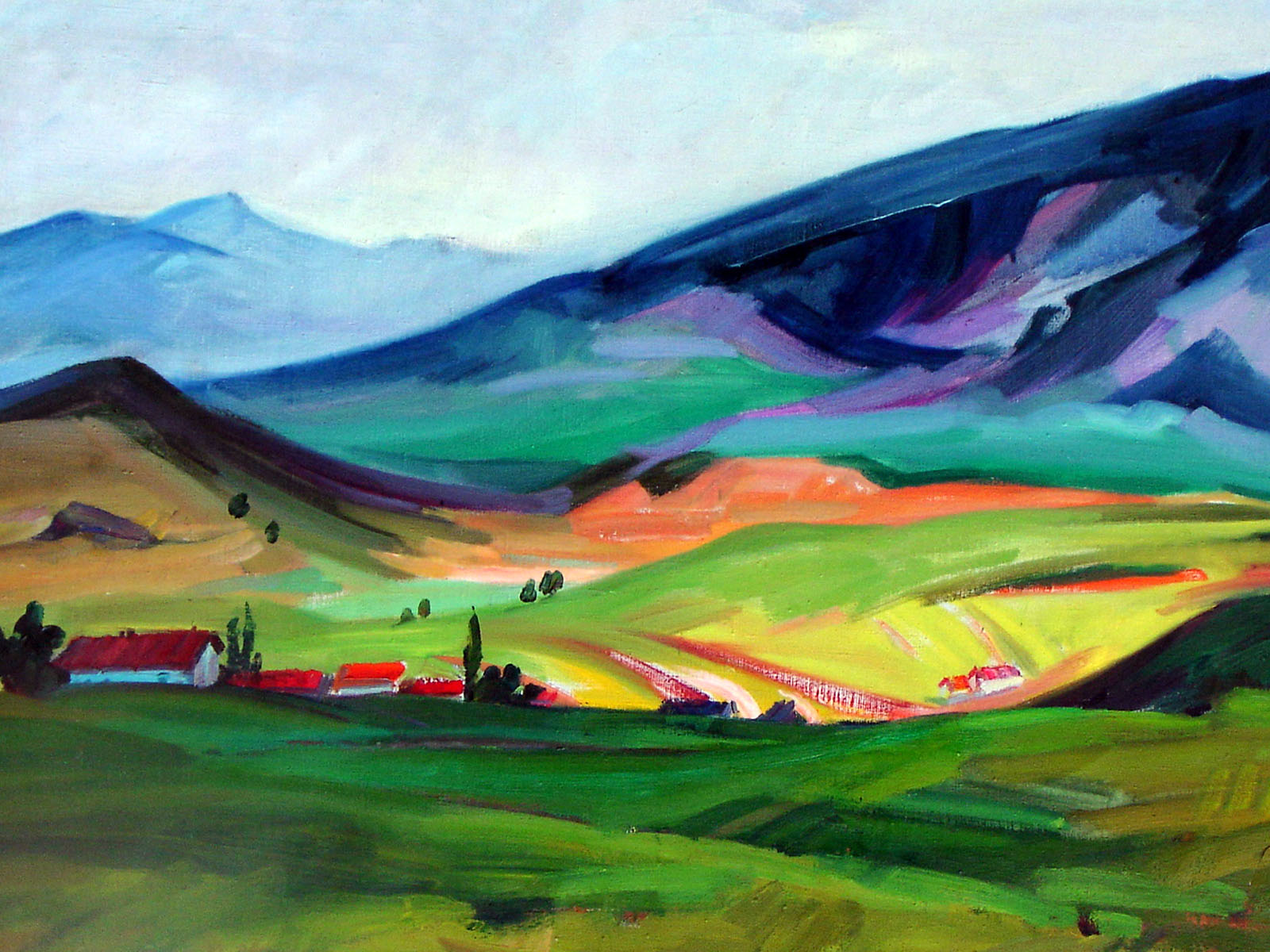 Landscape of Shusha - 1964