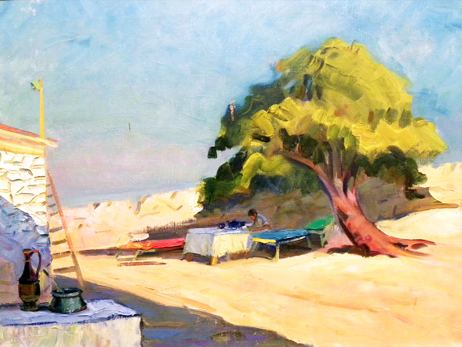 Village yard - 1965