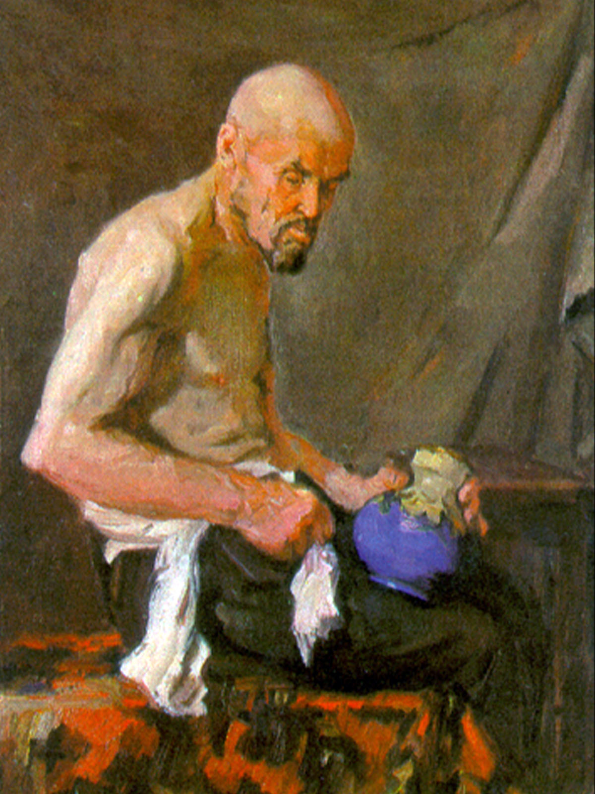 Old man portraits - 1954