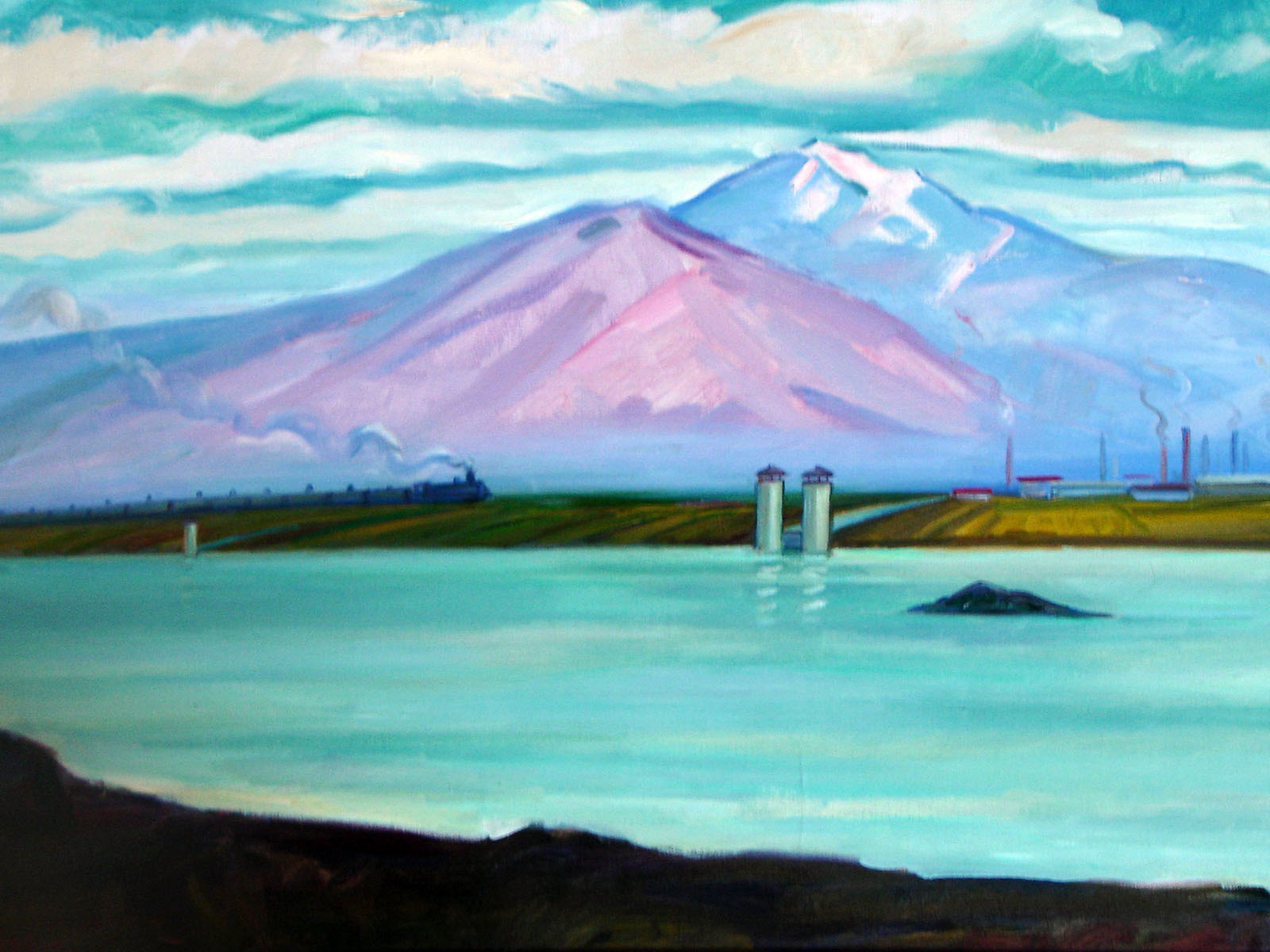 Lake Jeyranbatan - 1987